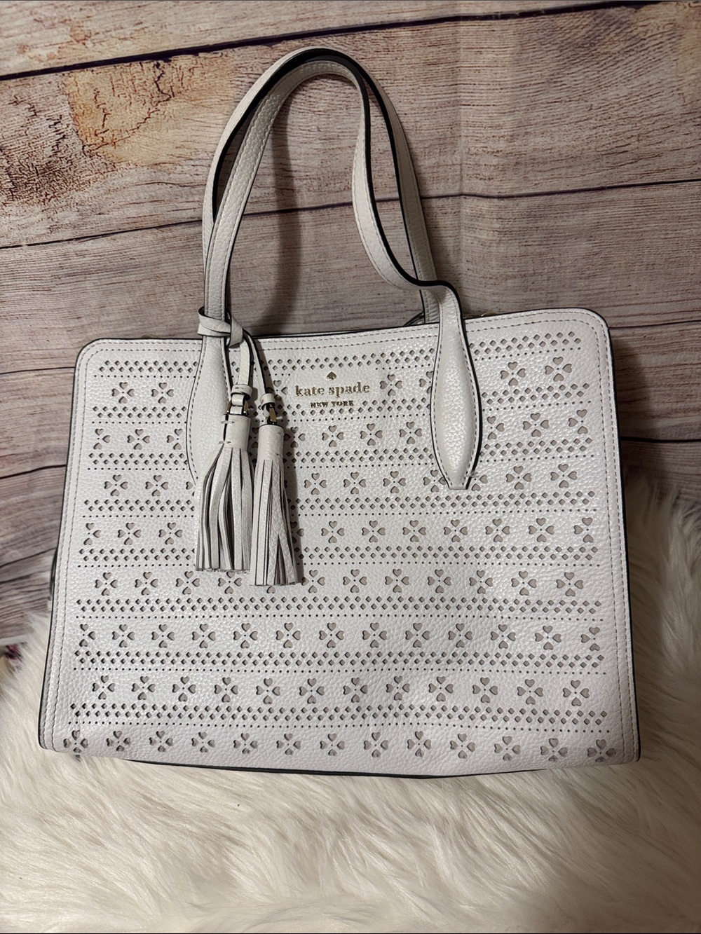 Kate Spade New York Zip Top Satchel Crossbody Handbag